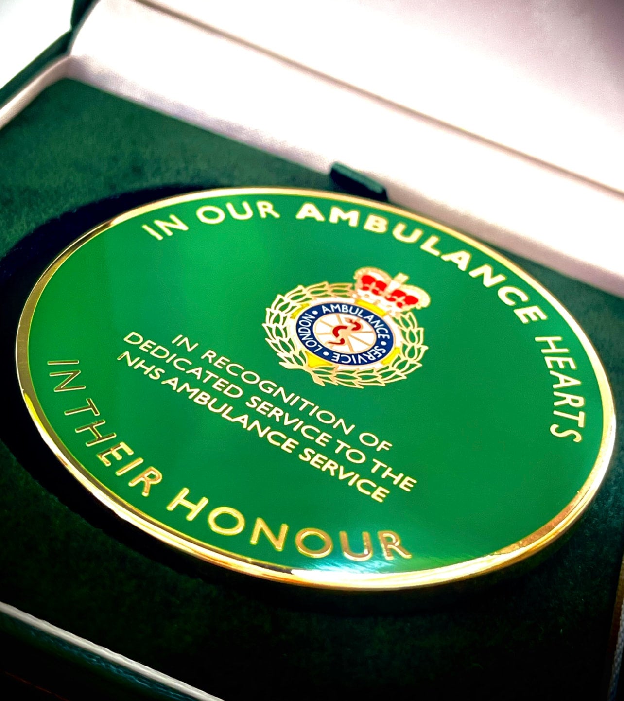 LIMITED EDITION LAS Medallion In Our Ambulance Hearts